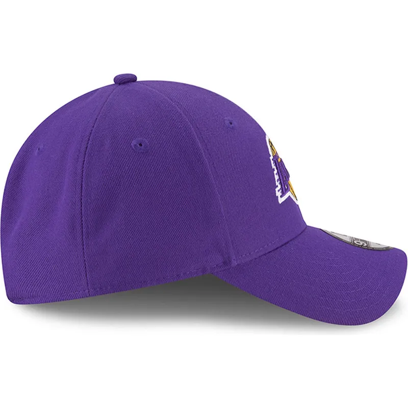 petten-gebogen-paars-verstelbaar-9forty-the-league-van-los-angeles-lakers-nba-van-new-era