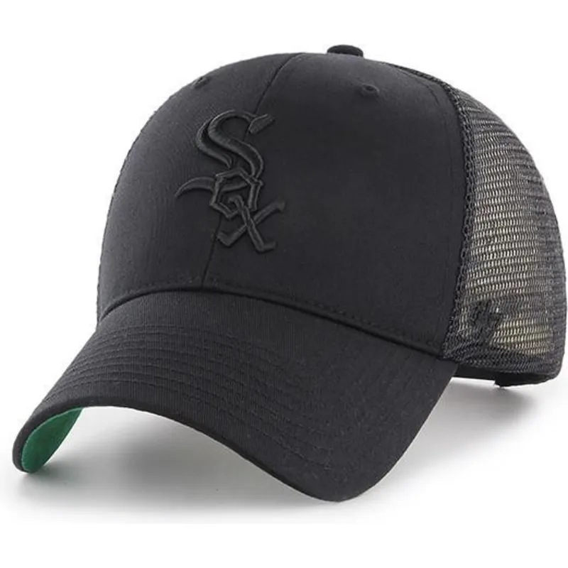 petten-gebogen-zwart-snapback-van-chicago-white-sox-mlb-van-47-brand petten-gebogen-zwart-snapback-van-chicago-white-sox-mlb-van-47-brand