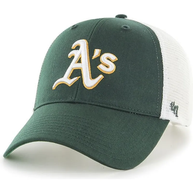 petten-gebogen-groen-snapback-van-oakland-athletics-mlb-van-47-brand petten-gebogen-groen-snapback-van-oakland-athletics-mlb-van-47-brand