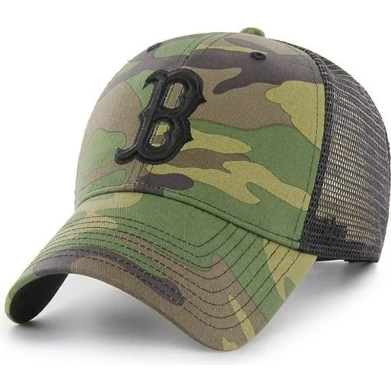 petten-gebogen-camouflage-snapback-van-boston-red-sox-mlb-van-47-brand