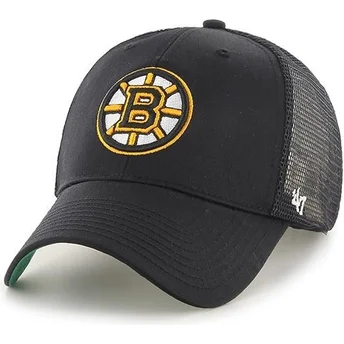 petten-gebogen-zwart-snapback-van-boston-bruins-nhl-van-47-brand