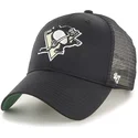 petten-gebogen-zwart-snapback-van-pittsburgh-penguins-nhl-van-47-brand