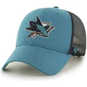 petten-gebogen-groen-snapback-van-san-jose-sharks-nhl-van-47-brand