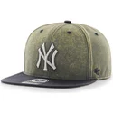 petten-plat-marineblauw-snapback-van-new-york-yankees-mlb-van-47-brand