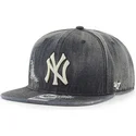 petten-plat-zwart-snapback-vaquero-van-new-york-yankees-mlb-van-47-brand