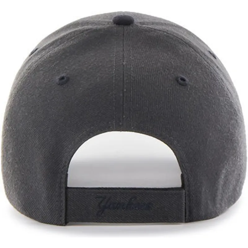 petten-gebogen-zwart-verstelbaar-van-new-york-yankees-mlb-van-47-brand