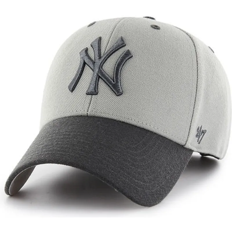 petten-gebogen-grijs-verstelbaar-van-new-york-yankees-mlb-van-47-brand petten-gebogen-grijs-verstelbaar-van-new-york-yankees-mlb-van-47-brand