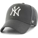 petten-gebogen-grijs-snapback-van-new-york-yankees-mlb-van-47-brand