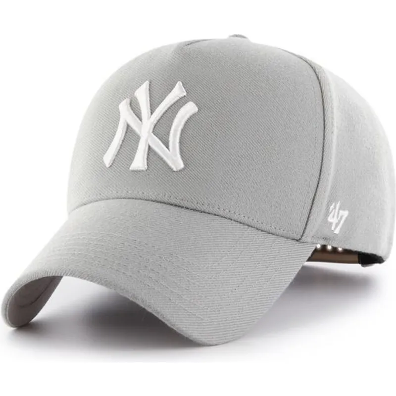 petten-gebogen-grijs-snapback-van-new-york-yankees-mlb-van-47-brand