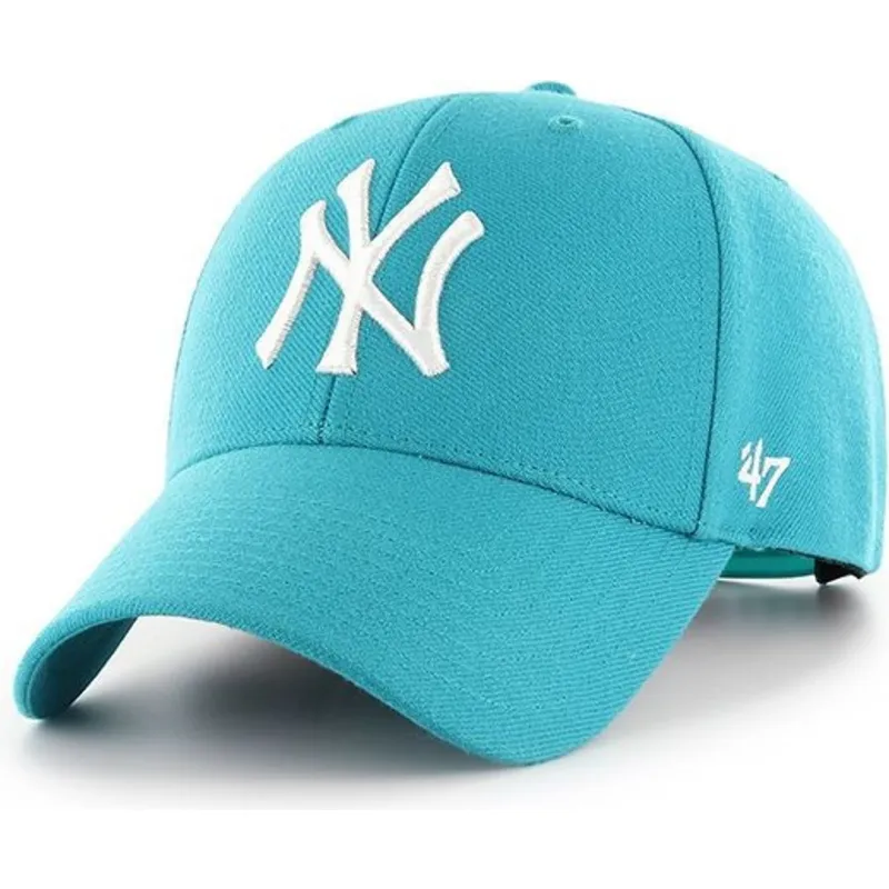 petten-gebogen-blauw-snapback-neptuno-van-new-york-yankees-mlb-van-47-brand petten-gebogen-blauw-snapback-neptuno-van-new-york-yankees-mlb-van-47-brand