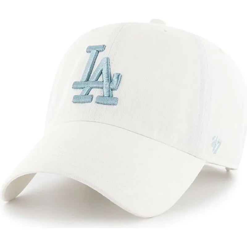 petten-gebogen-wit-verstelbaar-van-los-angeles-dodgers-mlb-van-47-brand
