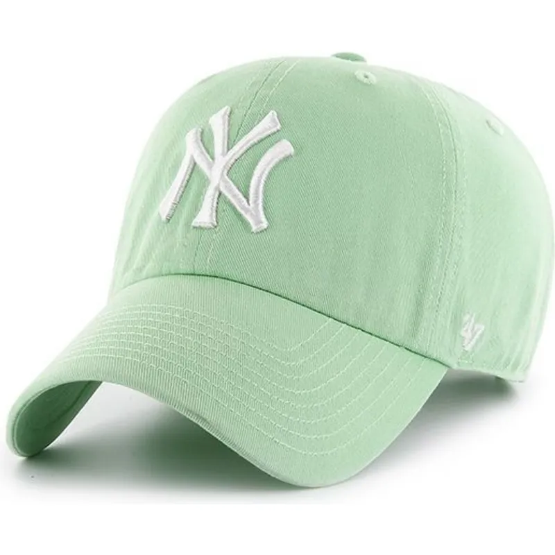 petten-gebogen-groen-verstelbaar-van-new-york-yankees-mlb-van-47-brand petten-gebogen-groen-verstelbaar-van-new-york-yankees-mlb-van-47-brand
