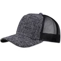 petten-gebogen-zwart-snapback-jaspeada-colored-linen-van-djinns