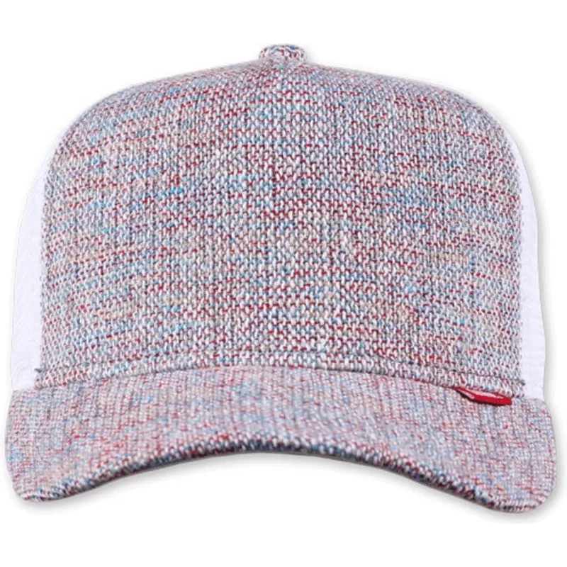 petten-gebogen-meerkleurig-snapback-jaspeada-colored-linen-van-djinns
