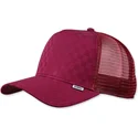 petten-gebogen-rood-snapback-a-cuadros-tie-check-van-djinns
