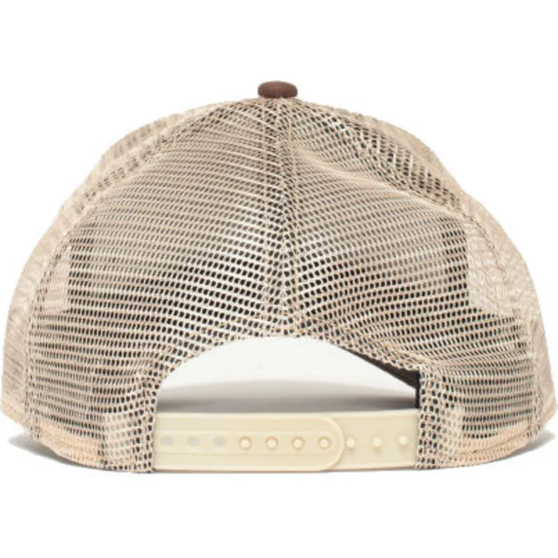 petten-gebogen-bruin-snapback-beaver-the-farm-van-goorin-bros