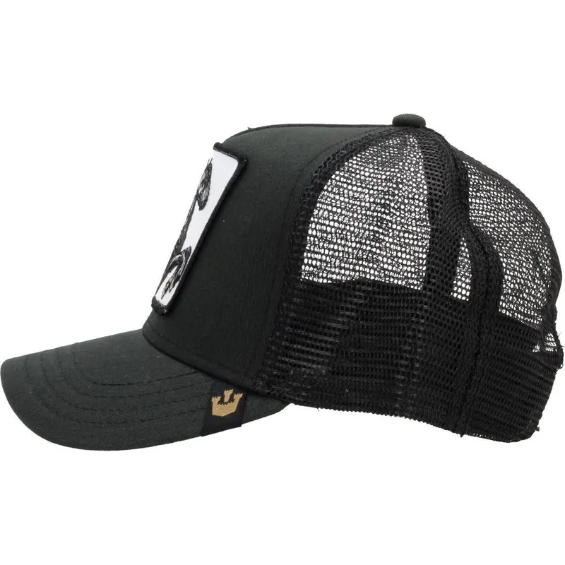 petten-gebogen-zwart-snapback-spirit-stallion-the-farm-van-goorin-bros