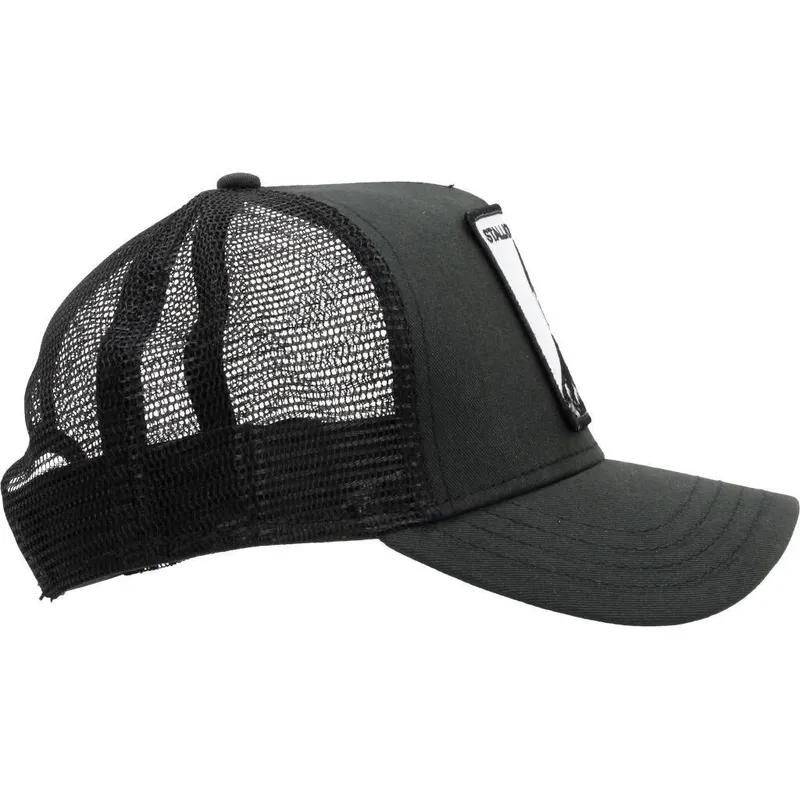 petten-gebogen-zwart-snapback-spirit-stallion-the-farm-van-goorin-bros