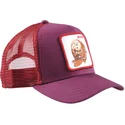 petten-gebogen-rood-snapback-two-beavers-the-farm-van-goorin-bros