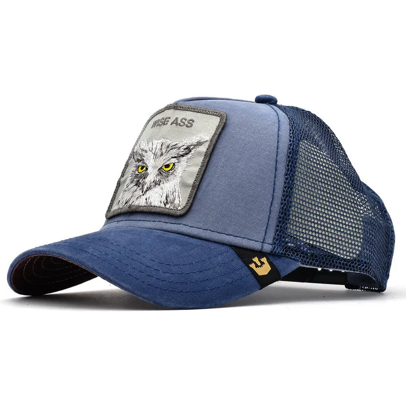 petten-gebogen-blauw-snapback-smarty-pants-the-farm-van-goorin-bros petten-gebogen-blauw-snapback-smarty-pants-the-farm-van-goorin-bros