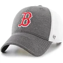 petten-gebogen-grijs-verstelbaar-van-boston-red-sox-mlb-van-47-brand