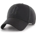 petten-gebogen-zwart-snapback-van-boston-red-sox-mlb-van-47-brand