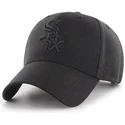 petten-gebogen-zwart-snapback-van-chicago-white-sox-mlb-van-47-brand