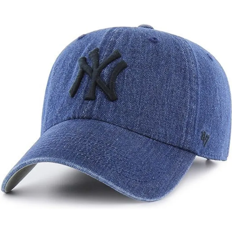 petten-gebogen-marineblauw-verstelbaar-vaquero-van-new-york-yankees-mlb-van-47-brand
