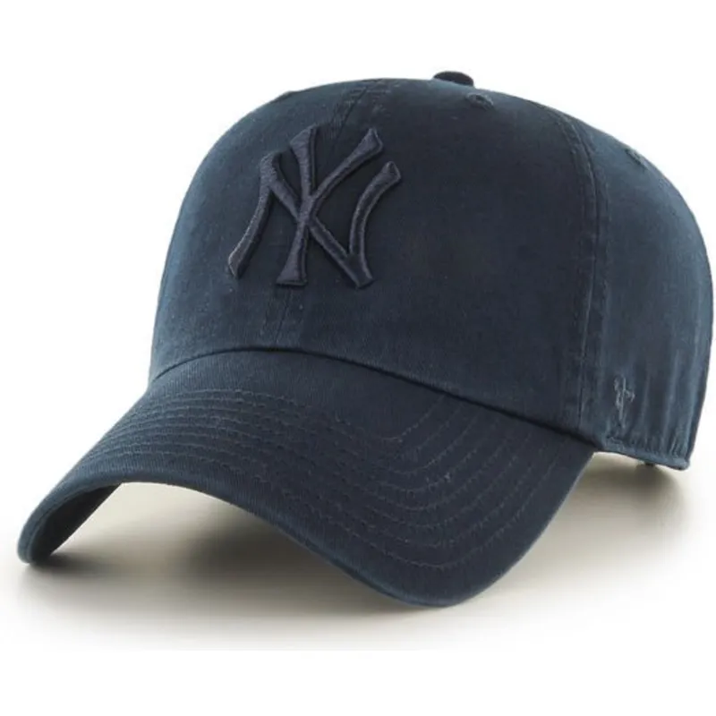 petten-gebogen-marineblauw-verstelbaar-van-new-york-yankees-mlb-van-47-brand