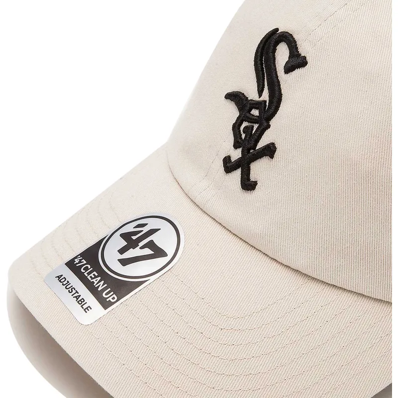 petten-gebogen-creme-verstelbaar-van-chicago-white-sox-mlb-van-47-brand petten-gebogen-creme-verstelbaar-van-chicago-white-sox-mlb-van-47-brand