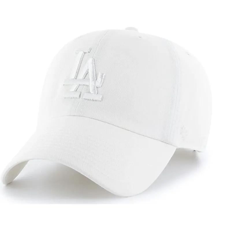 petten-gebogen-wit-verstelbaar-van-los-angeles-dodgers-mlb-van-47-brand