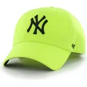 petten-gebogen-geel-verstelbaar-van-new-york-yankees-mlb-van-47-brand