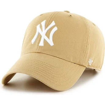 Petten gebogen bruin verstelbaar van New York Yankees MLB van 47 Brand