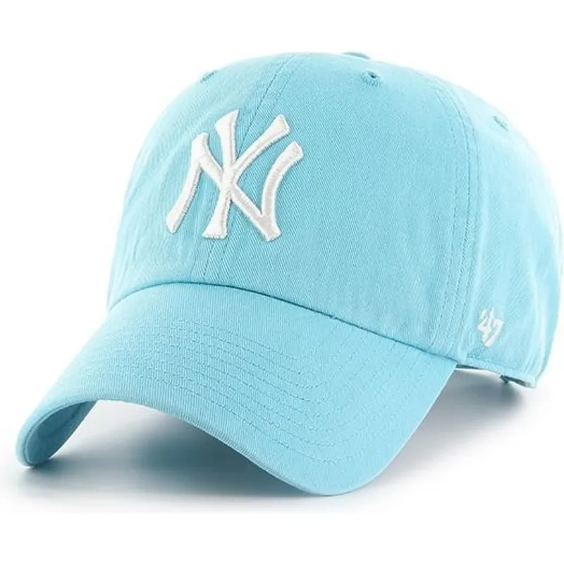 petten-gebogen-blauw-verstelbaar-caribe-van-new-york-yankees-mlb-van-47-brand