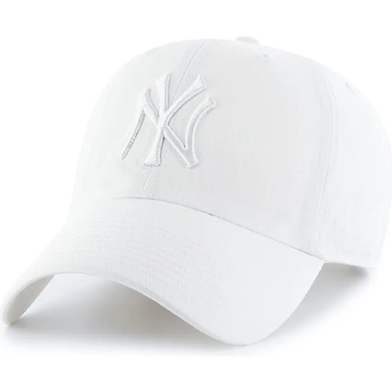 petten-gebogen-wit-verstelbaar-van-new-york-yankees-mlb-van-47-brand