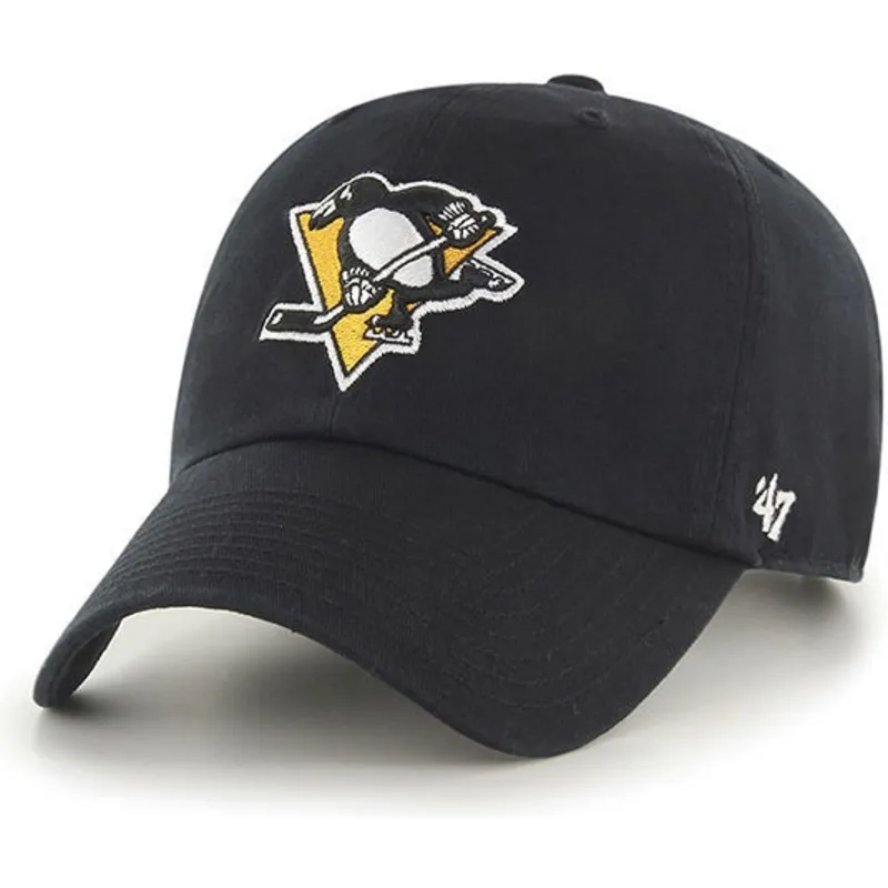 petten-gebogen-zwart-verstelbaar-van-pittsburgh-penguins-nhl-van-47-brand