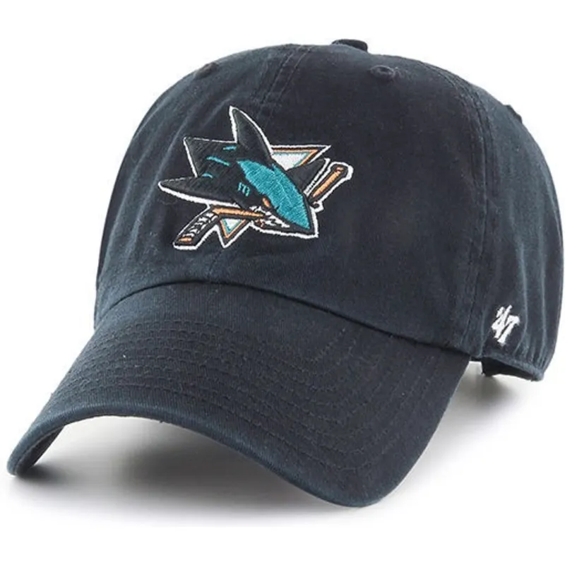 petten-gebogen-zwart-verstelbaar-van-san-jose-sharks-nhl-van-47-brand petten-gebogen-zwart-verstelbaar-van-san-jose-sharks-nhl-van-47-brand