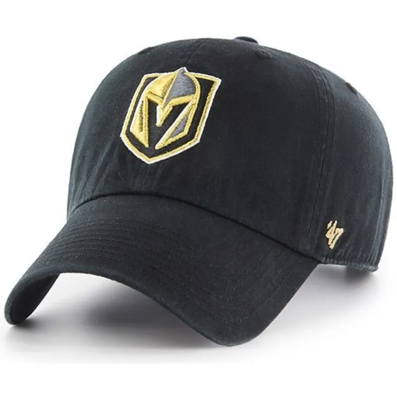 petten-gebogen-zwart-verstelbaar-van-vegas-golden-knights-nhl-van-47-brand petten-gebogen-zwart-verstelbaar-van-vegas-golden-knights-nhl-van-47-brand