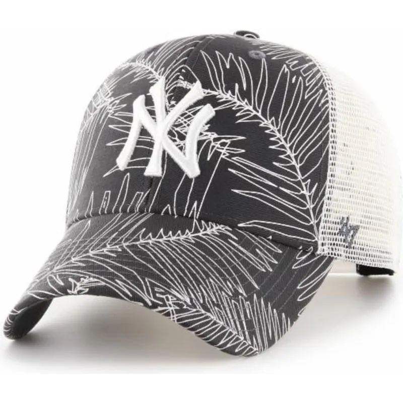 petten-gebogen-zwart-snapback-van-new-york-yankees-mlb-van-47-brand
