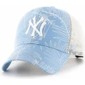 petten-gebogen-blauw-snapback-van-new-york-yankees-mlb-van-47-brand