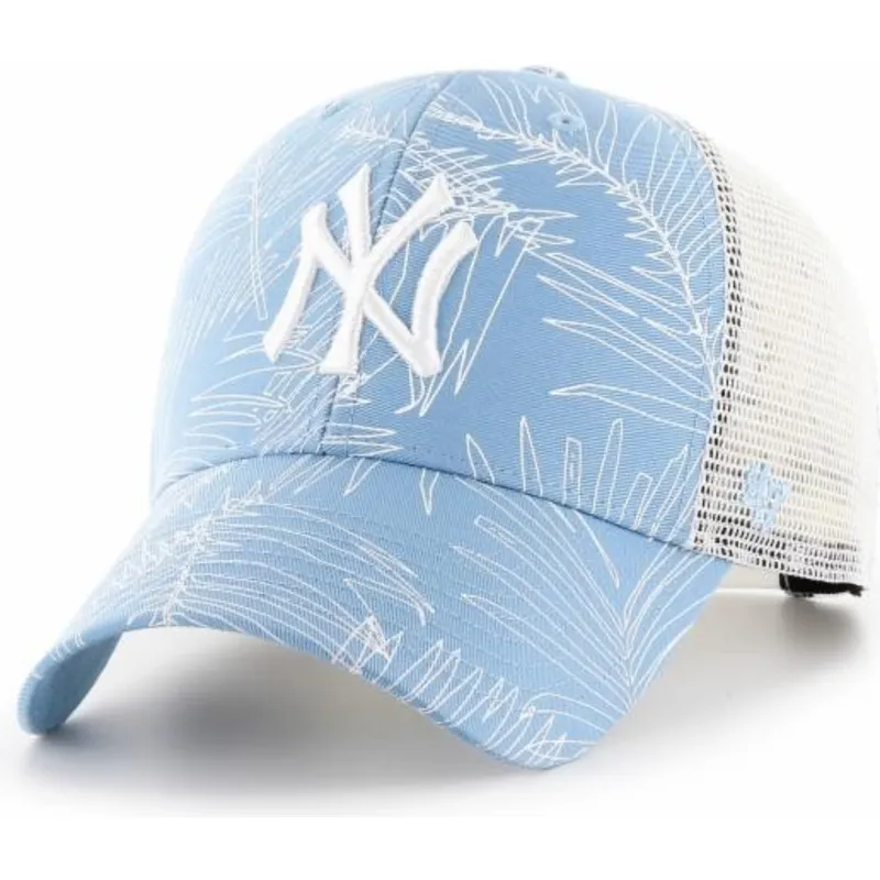 petten-gebogen-blauw-snapback-van-new-york-yankees-mlb-van-47-brand