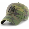 petten-gebogen-camouflage-verstelbaar-van-new-york-yankees-mlb-van-47-brand