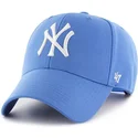 petten-gebogen-blauw-snapback-raz-van-new-york-yankees-mlb-van-47-brand