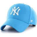 petten-gebogen-blauw-snapback-glaciar-van-new-york-yankees-mlb-van-47-brand