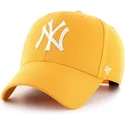 petten-gebogen-geel-snapback-oro-van-new-york-yankees-mlb-van-47-brand