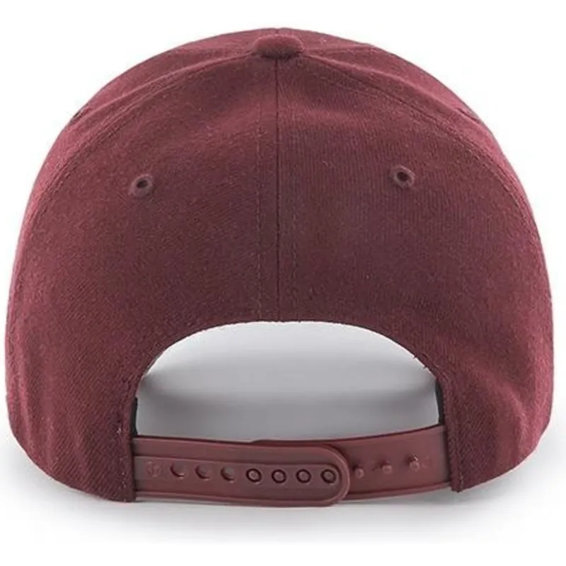 petten-gebogen-rood-snapback-van-new-york-yankees-mlb-van-47-brand