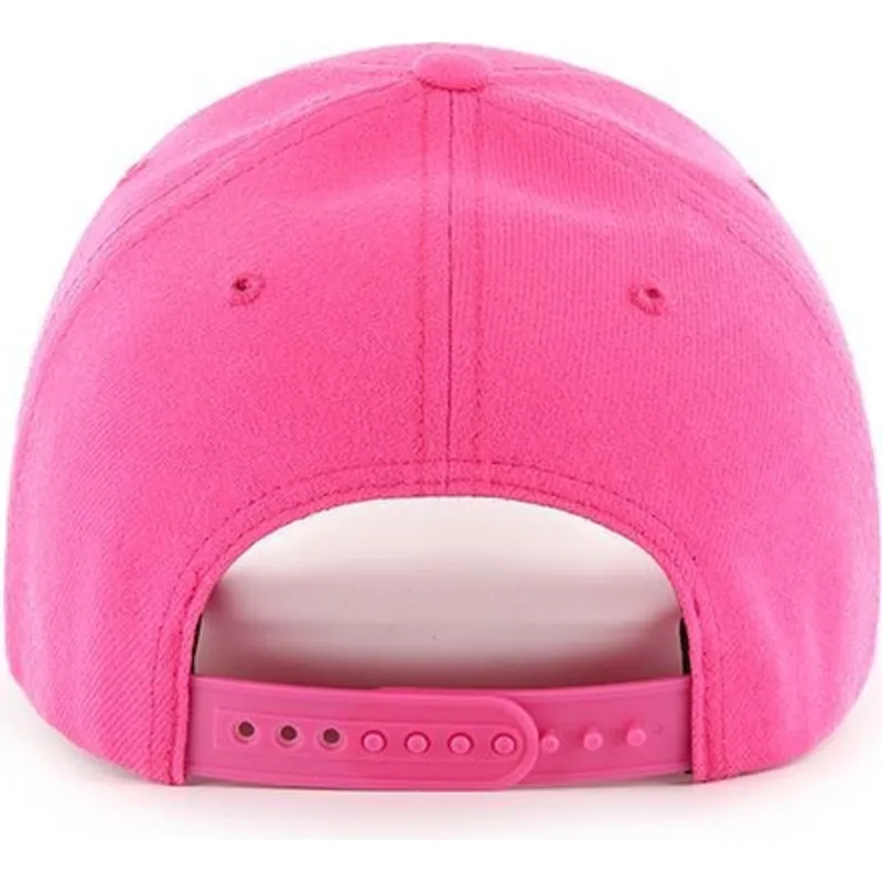 petten-gebogen-roze-snapback-magenta-van-new-york-yankees-mlb-van-47-brand