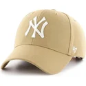 petten-gebogen-geel-snapback-oro-viejo-van-new-york-yankees-mlb-van-47-brand