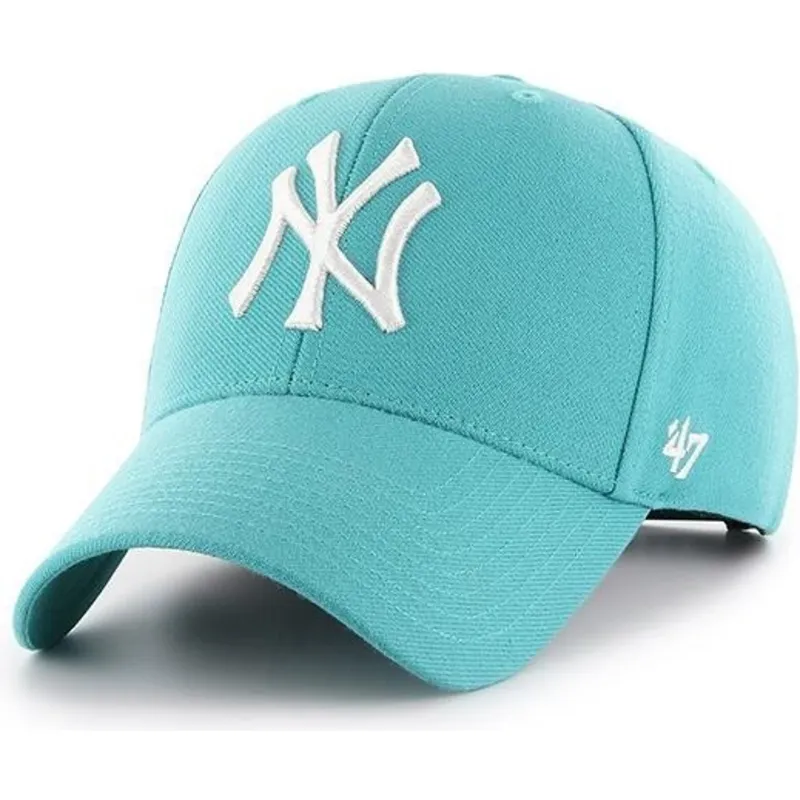petten-gebogen-groen-snapback-turquesa-van-new-york-yankees-mlb-van-47-brand petten-gebogen-groen-snapback-turquesa-van-new-york-yankees-mlb-van-47-brand