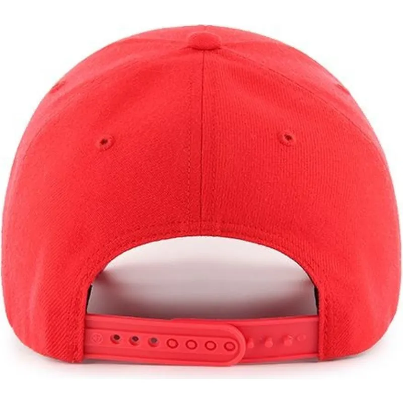 petten-gebogen-rood-snapback-van-new-york-yankees-mlb-van-47-brand